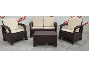 Комплект уличной мебели Yalta Premium Terrace Set шоколадный в Ханты-Мансийске - hanty-mansijsk.магазин96.com | фото