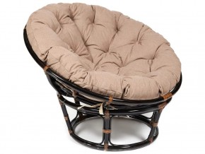 Кресло Papasan 23/01 W с подушкой Antique brown, экошерсть Коричневый в Ханты-Мансийске - hanty-mansijsk.магазин96.com | фото