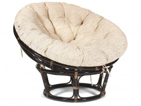 Кресло Papasan 23/01 W с подушкой Antique brown, ткань Старт в Ханты-Мансийске - hanty-mansijsk.магазин96.com | фото