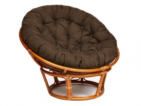 Кресло Papasan 23/01 W с подушкой Cognac, ткань Коричневый в Ханты-Мансийске - hanty-mansijsk.магазин96.com | фото