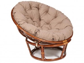 Кресло Papasan 23/01 W с подушкой Pecan, экошерсть Коричневый в Ханты-Мансийске - hanty-mansijsk.магазин96.com | фото