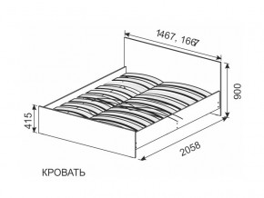 Кровать 1600х2000 ортопедическое основание в Ханты-Мансийске - hanty-mansijsk.магазин96.com | фото