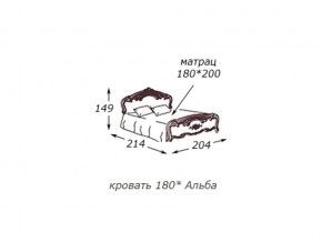 Кровать 2-х спальная 1800*2000 с ортопедом в Ханты-Мансийске - hanty-mansijsk.магазин96.com | фото