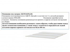 Основание из ЛДСП 0,9х2,0м в Ханты-Мансийске - hanty-mansijsk.магазин96.com | фото