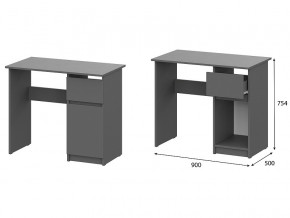 Стол письменный 900 Денвер Графит серый в Ханты-Мансийске - hanty-mansijsk.магазин96.com | фото